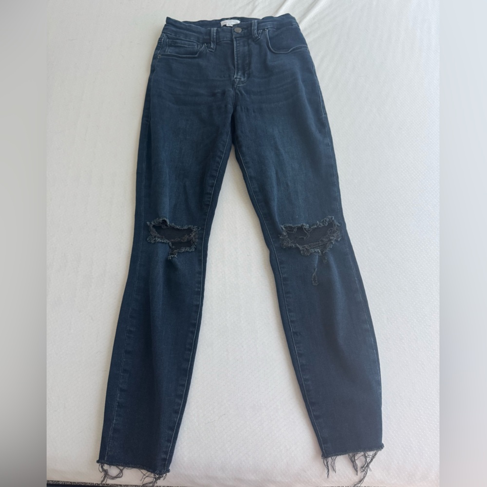 Good American Blue Skinny Jeans Classic Denim